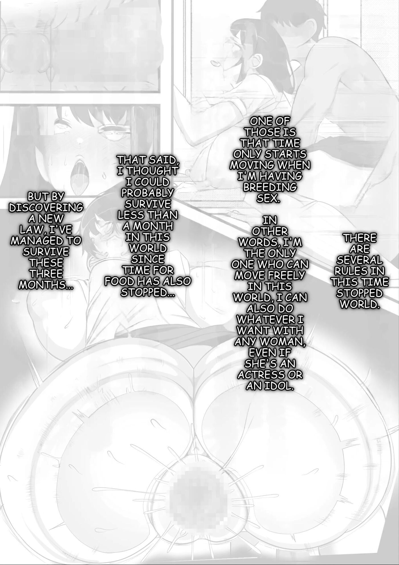 Time Stops Except When I'm Having Sex Chapter 2000 Page 9